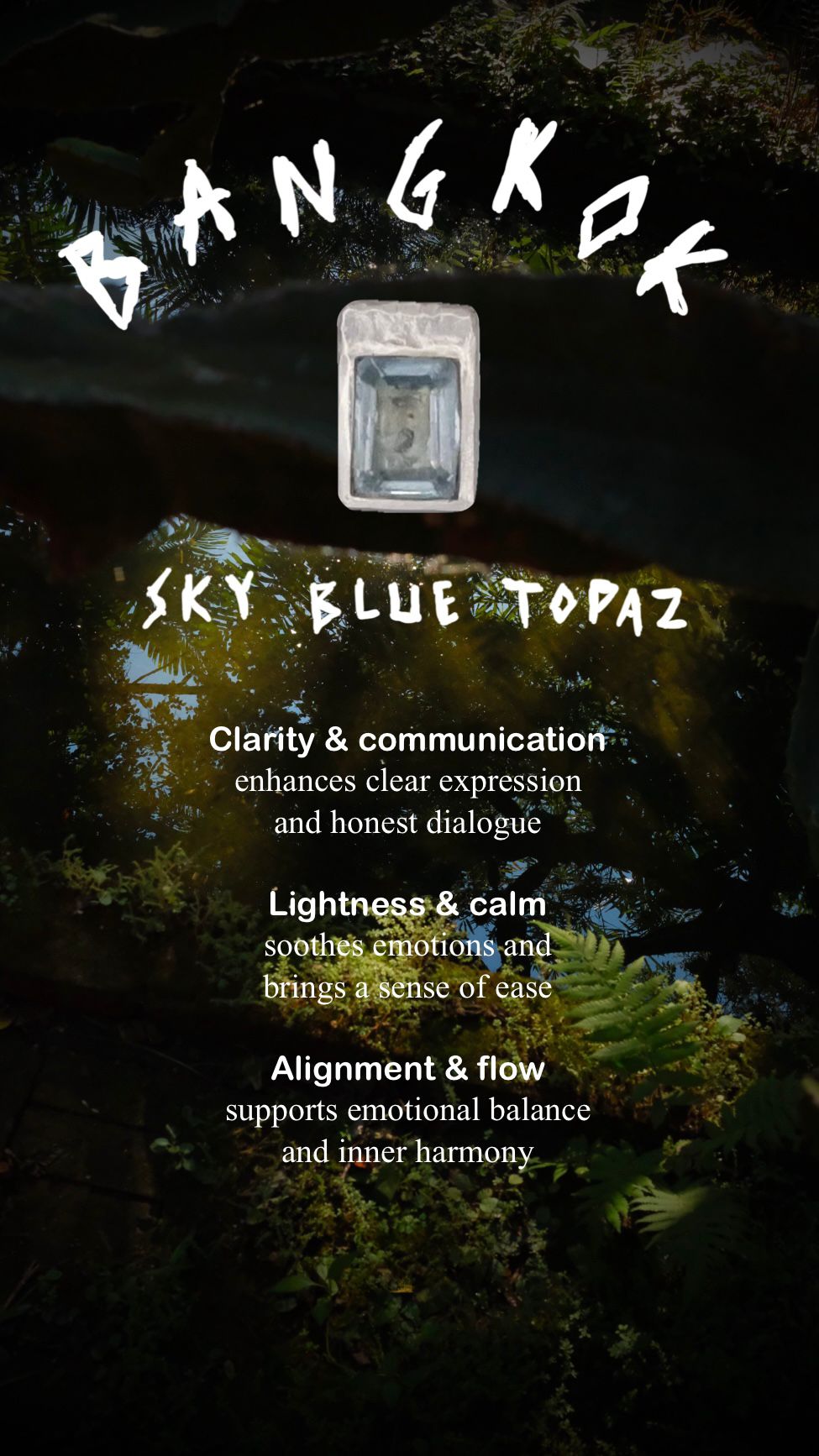 Bangkok - Sky Blue Topaze