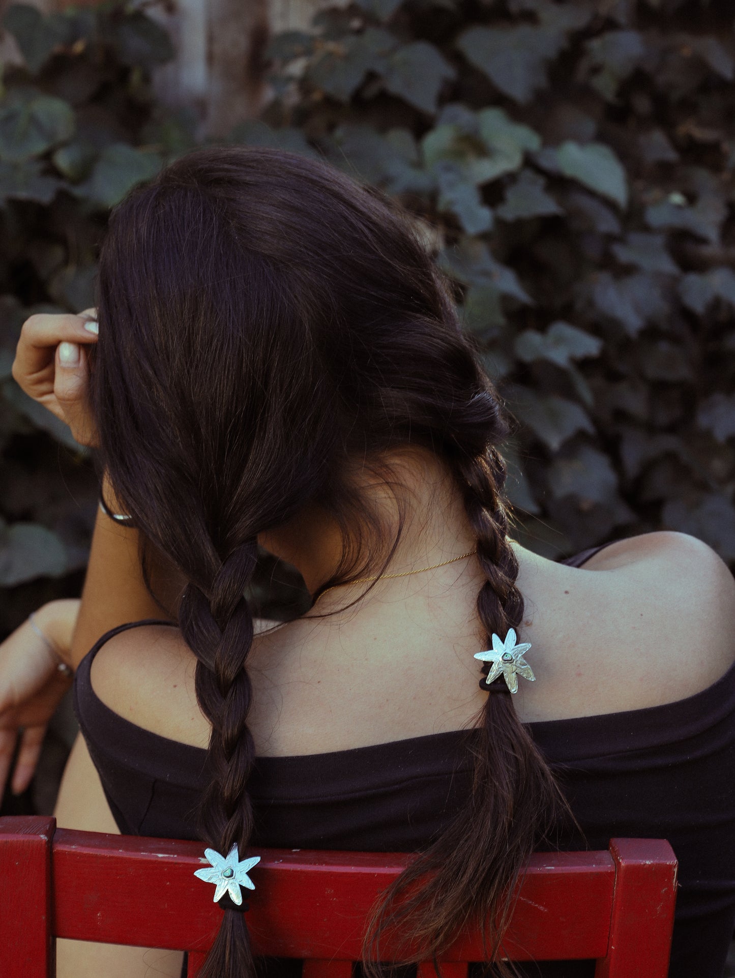 Étoile à cheveux Argent (PRÉCOMMANDE)